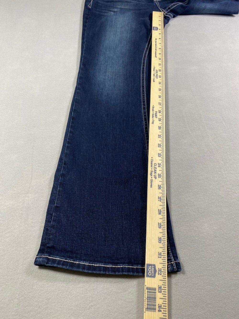 Grace in LA Easy Fit Bootcut Jeans Embroidered Horseshoe Womens Size 33 - Picture 15 of 16